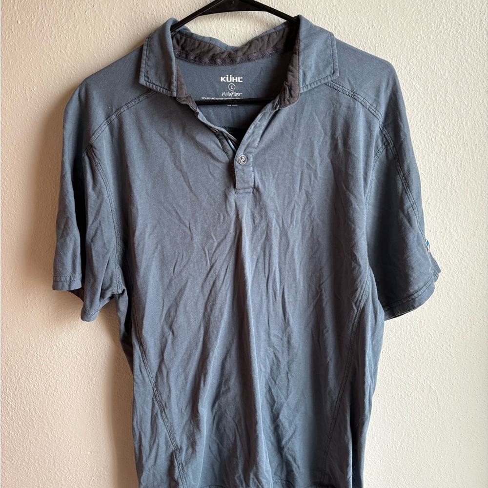 Men's Blue Polo Shirt